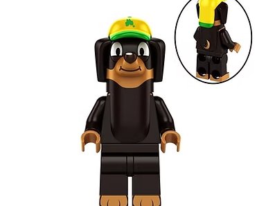 Snickers Bluey Cartoon Minifigure US Seller