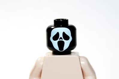 Halloween Mask Scream Horror Head DIY Minifigure US Seller
