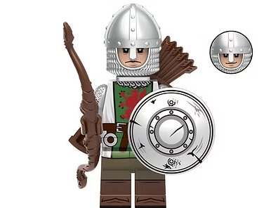 Ascension Archer Knight Castle Dragon Minifigure US Seller