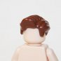 Wavy Male Brown hair piece for Minifigure US Seller