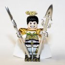 Chinese Warrior White Outfit Three Kingdoms Minifigure US Seller