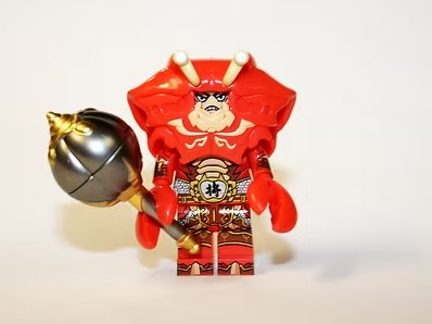 Crab General Chinese Warrior Journey to the West Minifigure US Seller