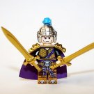 Chinese Warrior Gold Swords Three Kingdoms Minifigure US Seller