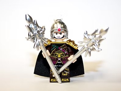 Chinese Lion Warrior Three Kingdoms Minifigure US Seller