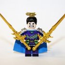 Chinese Warrior Blue Outfit Three Kingdoms Minifigure US Seller