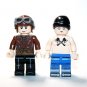 30's Pilot and Tattooed Prisoner Set Minifigure US Seller