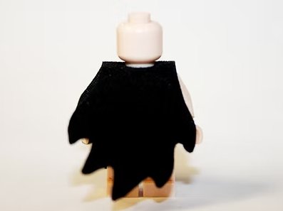 Black Wavy Ghost Cloak I for Minifigure US Seller