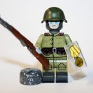 Russian WW2 Soldier with SKS Military Minifigure US Seller