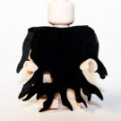 Black Torn cloak F for Minifigure US Seller