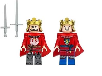 King Castle Knight Soldier Set H Minifigure US Seller