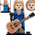 Taylor Swift Eras tour singer Blue Outfit Minifigure US Seller