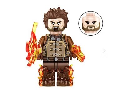 Pyro X-Men Marvel Movie Deadpool Minifigure US Seller