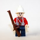 British Colonial soldier Dapper Dan Zulu War Minifigure US Seller