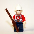 British Colonial soldier Union Jack Zulu War Minifigure US Seller