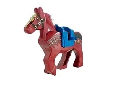 Reddish Brown Horse Animal Minifigure US Seller