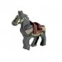 Grey Horse Animal Minifigure US Seller