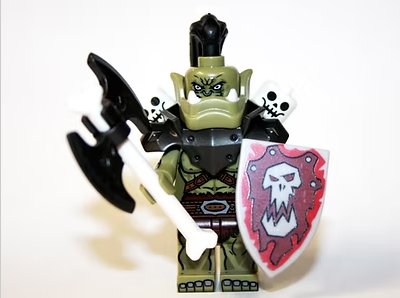 Orc Leader World of Warcraft WOW Video Game Minifigure US Seller