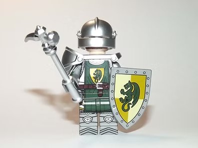 Green Dragon Knight Castle Minifigure US Seller