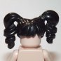Black Big Pig Tails Hair for Minifigure US Seller