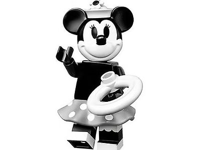 Minnie Mouse Steamboat Willie Disney Cartoon Minifigure US Seller