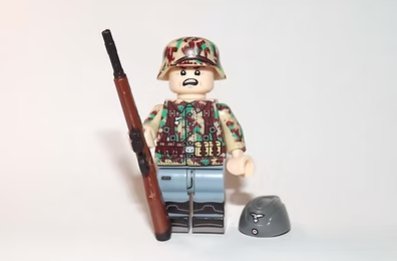 German Luftwaffe Camo WW2 Army Minifigure US Seller