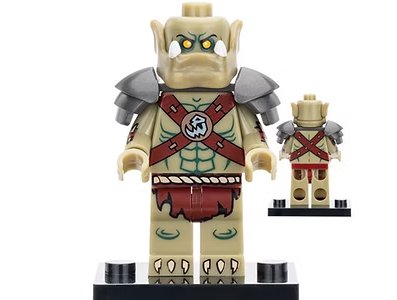 Orc Warrior World of Warcraft WOW Video Game V2 Minifigure US Seller
