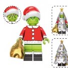 The Grinch Santa with Silver Christmas Tree Minifigure US Seller