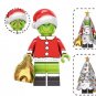 The Grinch Santa with Silver Christmas Tree Minifigure US Seller