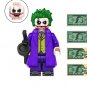 Joker Dark Knight with Money Batman Movie Minifigure US Seller