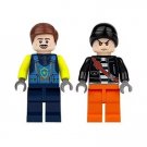 European Police Officer mustache and Convict set with Minifigure US Seller