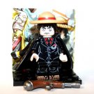 Luffy Gangster V2 One Piece Cartoon TV Show Anime Minifigure US Seller