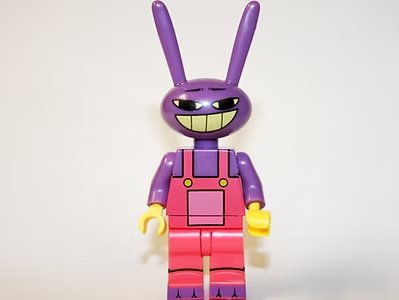 Jax The Amazing Digital Circus Cartoon V2 Minifigure US Seller
