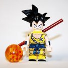 Son Goku Dragon Ball Super Z Yellow Outfit Minifigure US Seller