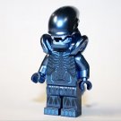Alien Xenomorph Blue Metallic Horror Movie Monster Minifigure US Seller