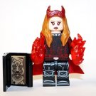 Scarlet Witch Marvel MCEU Comic with spell book Minifigure US Seller