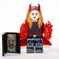 Scarlet Witch Marvel MCEU Comic with spell book Minifigure US Seller