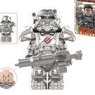 Power Armor Green Silver Damaged Fallout Video Game TV Show Minifigure US Seller
