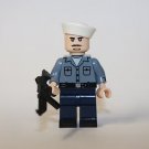 Navy Sailor with Tommy Gun with Goatee Minifigure US Seller