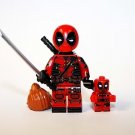 Young Deadpool 3 Marvel Movie with Baby Minifigure US Seller