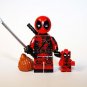Young Deadpool 3 Marvel Movie with Baby Minifigure US Seller