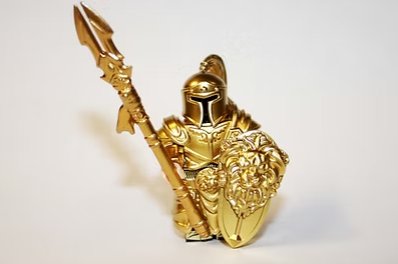 Gold Elite Guard Knight Minifigure US Seller
