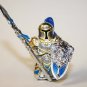 Silver and Blue Elite Guard Knight Minifigure US Seller