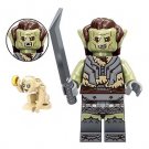 Orc with hair LOTR Lord of the Rings Hobbit Minifigure US Seller