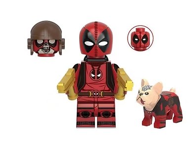 Kidpool with Dog Deadpool Marvel Minifigure US Seller