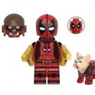 Kidpool with Dog Deadpool Marvel Minifigure US Seller