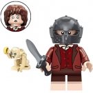 Frodo with Helmet LOTR Lord of the Rings Hobbit Minifigure US Seller
