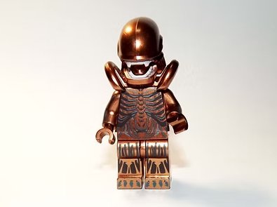 Alien Xenomorph Bronze Horror Movie Monster Minifigure US Seller