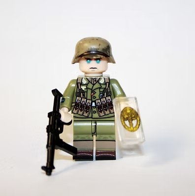 German Afrika Korps MP 40 WW2 Army Minifigure US Seller