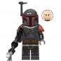 Mandalorian Grey and Red Star Wars TV Show Minifigure US Seller