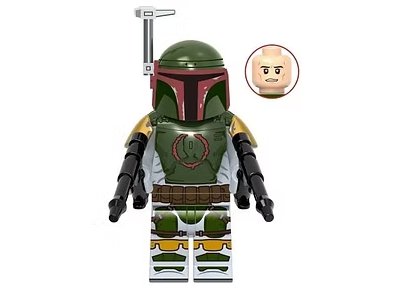 Mandalorian Classic Style Star Wars TV Show Minifigure US Seller